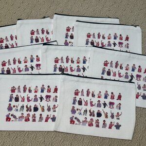 9 New Harry Styles Colorful Makeup Bag With Zipper